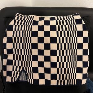 Brand new never worn with tags urban outfitters checkered skirt size xs